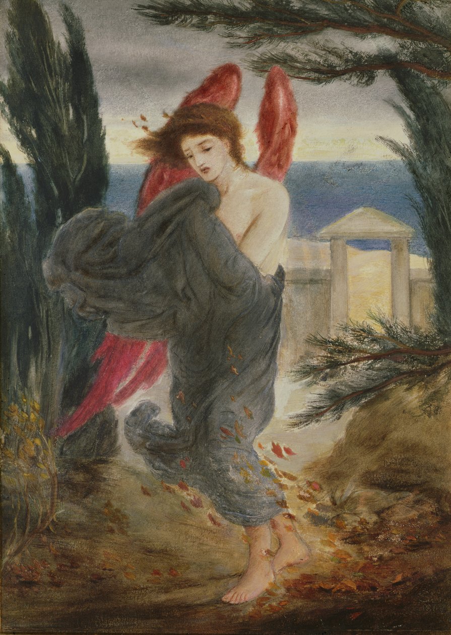 الحب في الخريف ، c.1860 (الغواش على الورق الموضوعة على قماش) بواسطة سيميون سليمان