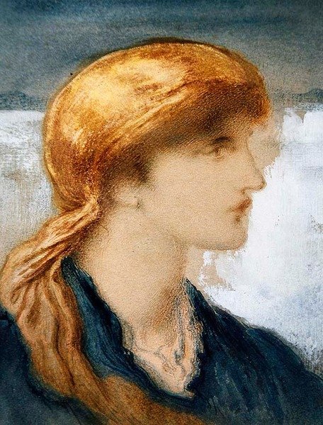 رأس فتاة بواسطة سيميون سليمان
