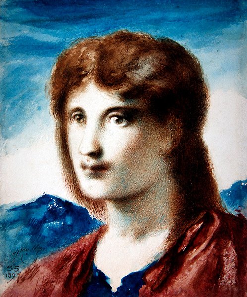 رأس شاب بواسطة سيميون سليمان