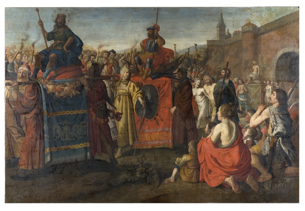 موكب النصر الروماني ، 1641 بواسطة سيمون بيتر تيلمان