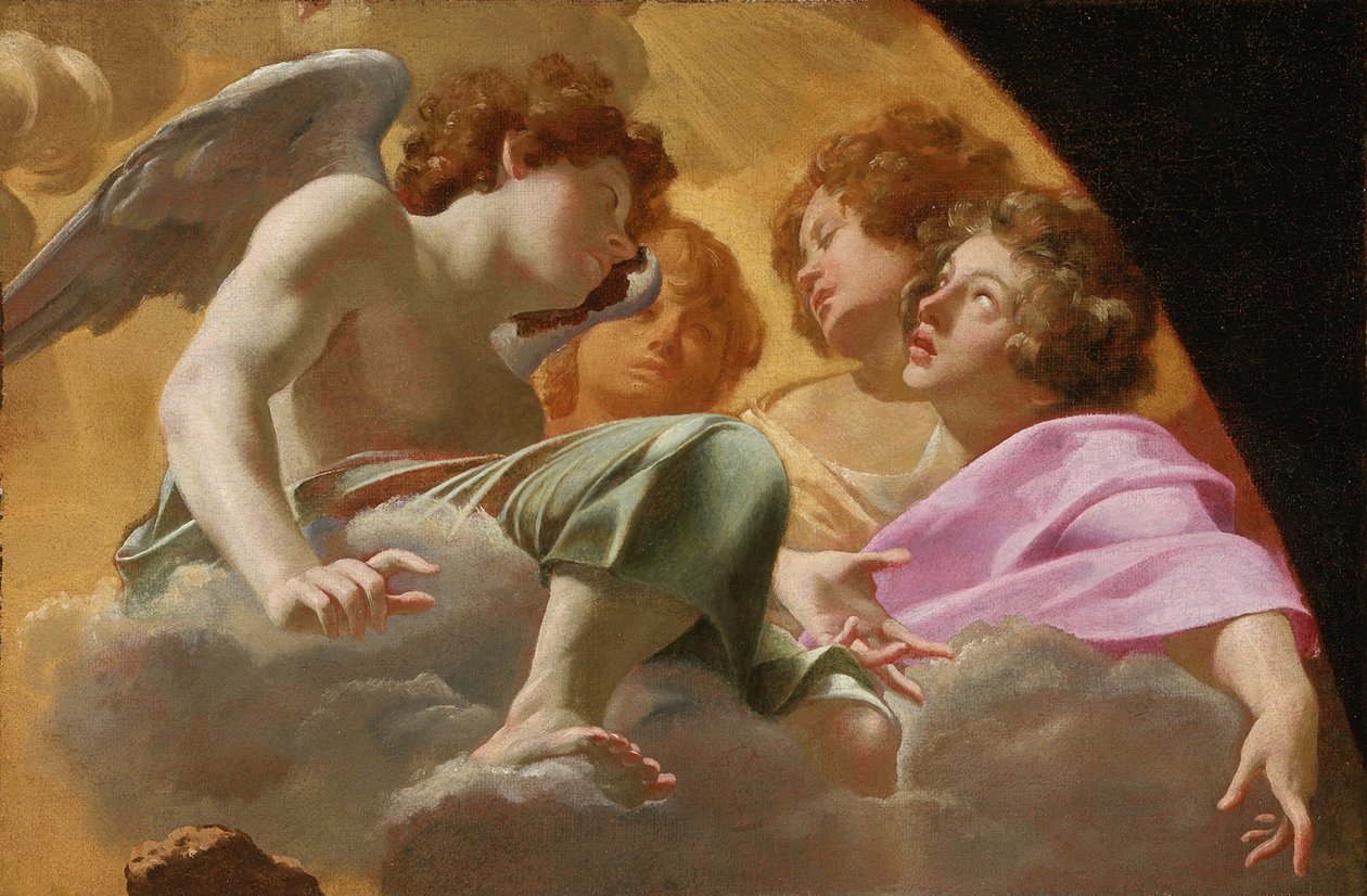 نموذج ل Altarpiece في القديس بطرس ، 1625 بواسطة سيمون فويت