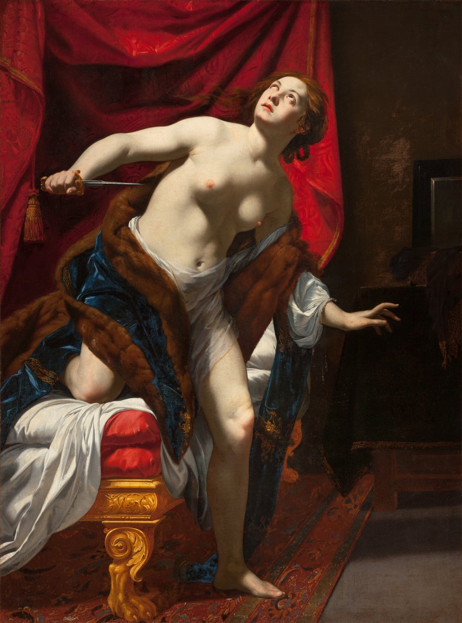 انتحار Lucrece ، c.1625 بواسطة سيمون فويت