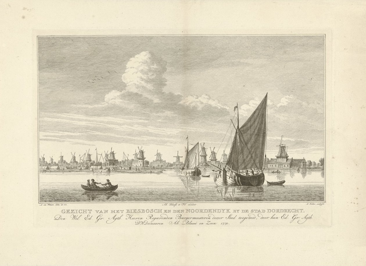 منظر لنهر Biesbosch و Noordendijk بالقرب من Dordrecht منظر لـ Biesbosch و den Noordendyk بجوار مدينة Dordrecht (العنوان على الكائن) بواسطة سيمون فوكي