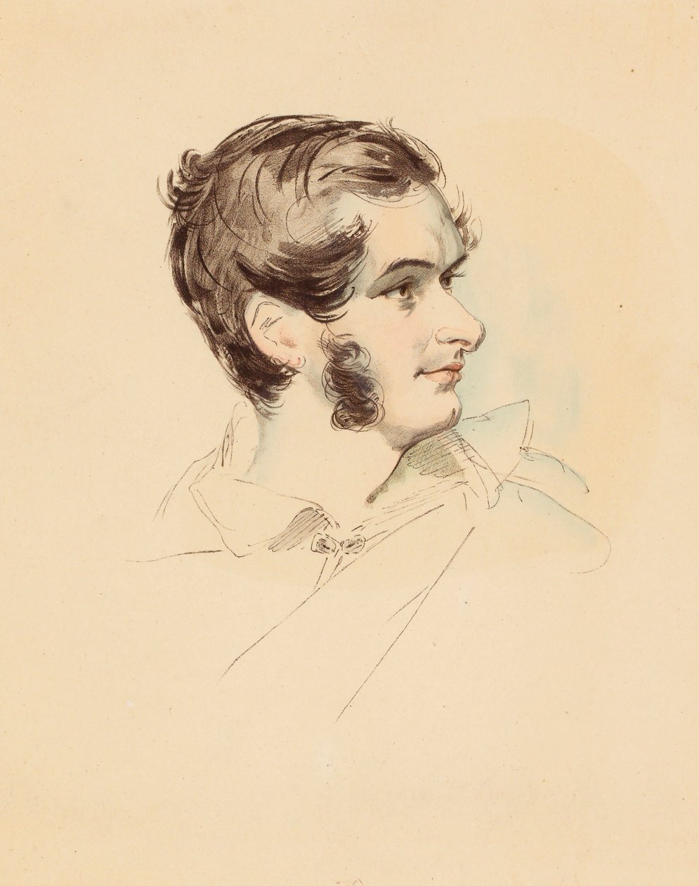 صورة للكاتب بروسبر ميريميه 1803-1870 ، ج. 1850. بواسطة سيمون جاك روتشارد