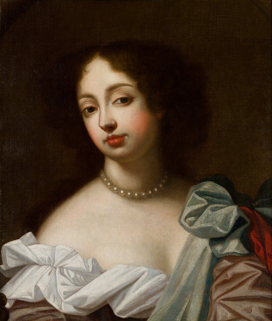 صورة لويز دي كيروايل ، دوقة بورتسموث ، 1680-1700 (زيت على قماش) بواسطة سيمون بيتيرز فيريلست