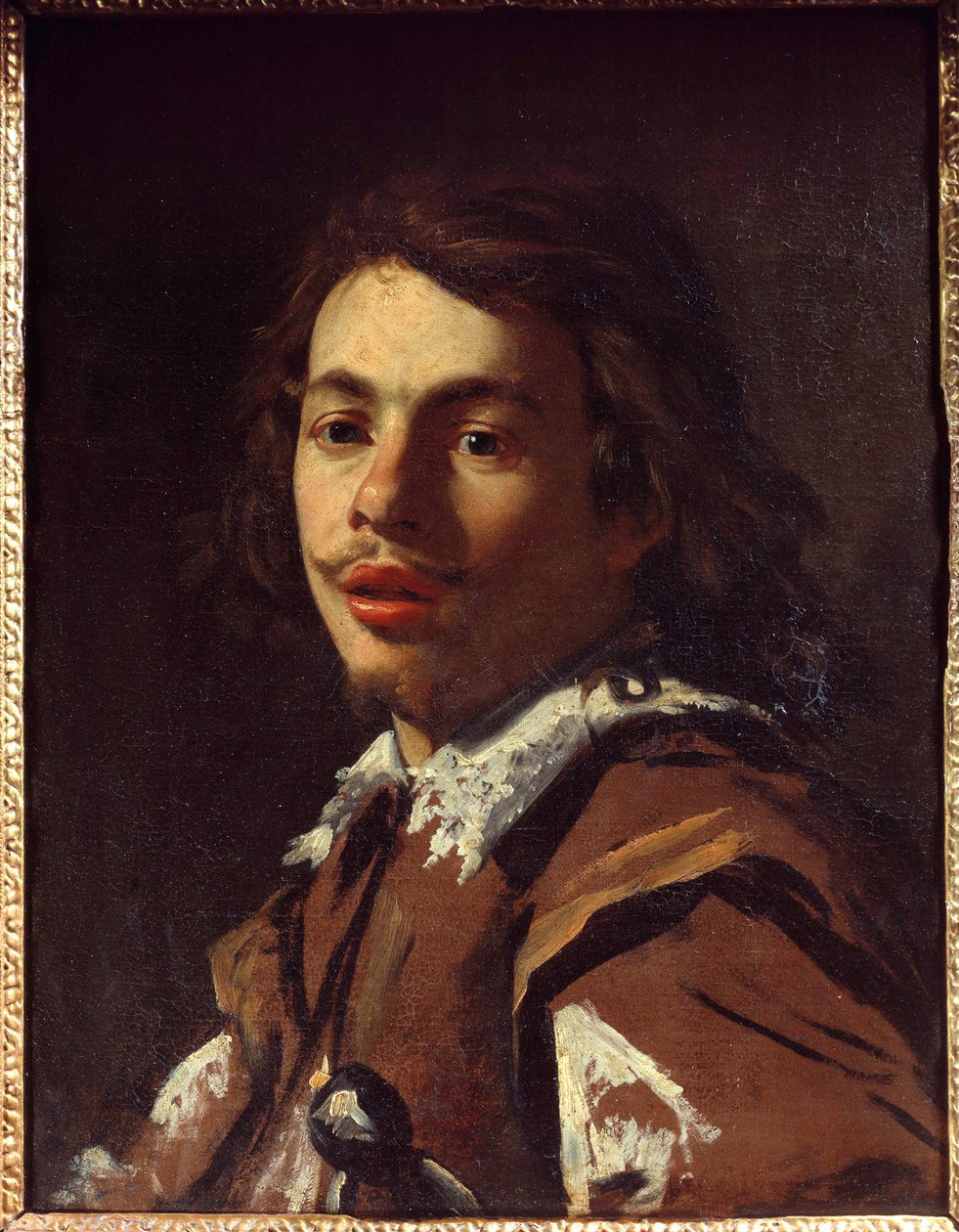 صورة لأوبين فويه (1595-1641) ، شقيق الرسام - رسم لسيمون فويت (1590-1649) حوالي 1620 ، متحف ريتو ، آرل بواسطة سيمون فويت
