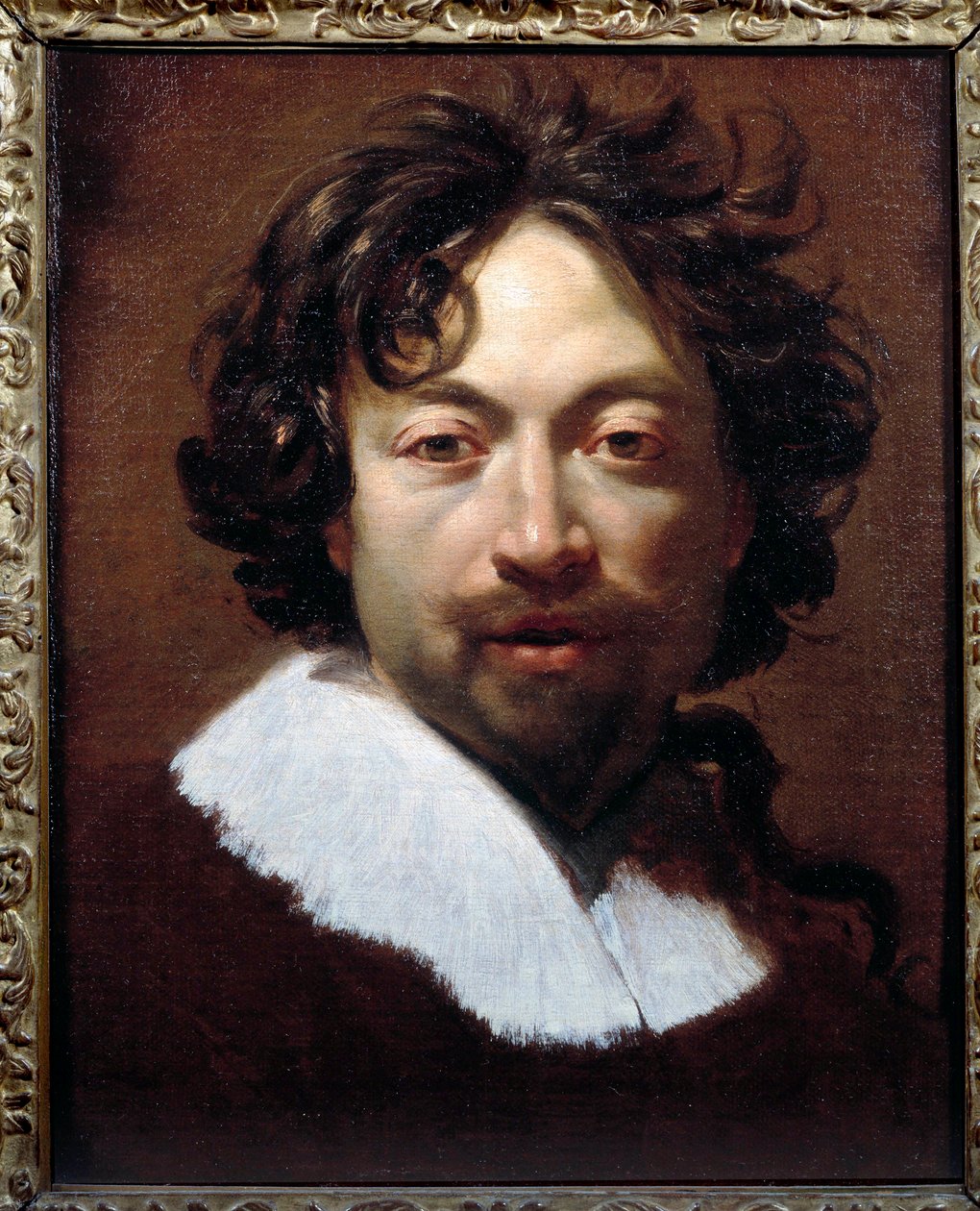 لوحة بورتريه ذاتية لسيمون فويه (1590-1649) حوالي 1626-1627 ، 45x36 سم ، ليون ، متحف الفنون الجميلة بواسطة سيمون فويت