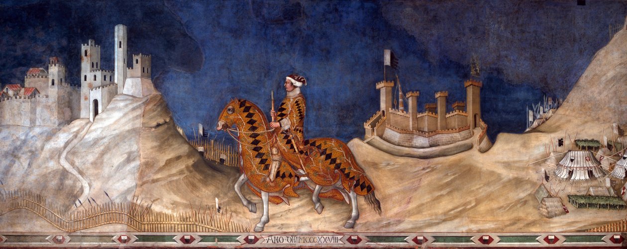 Guidoriccio da Fogliano بواسطة سيمون مارتيني