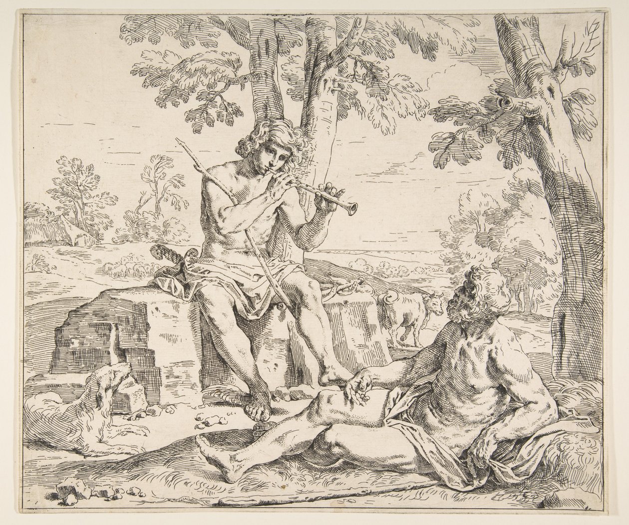 عطارد وأرجوس ، كاليفورنيا. 1630-1648. بواسطة سيمون كانتاريني