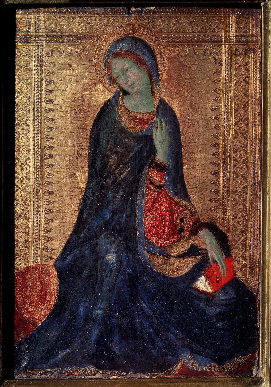 معلن العذراء ، c1340-c1344 بواسطة سيمون مارتيني
