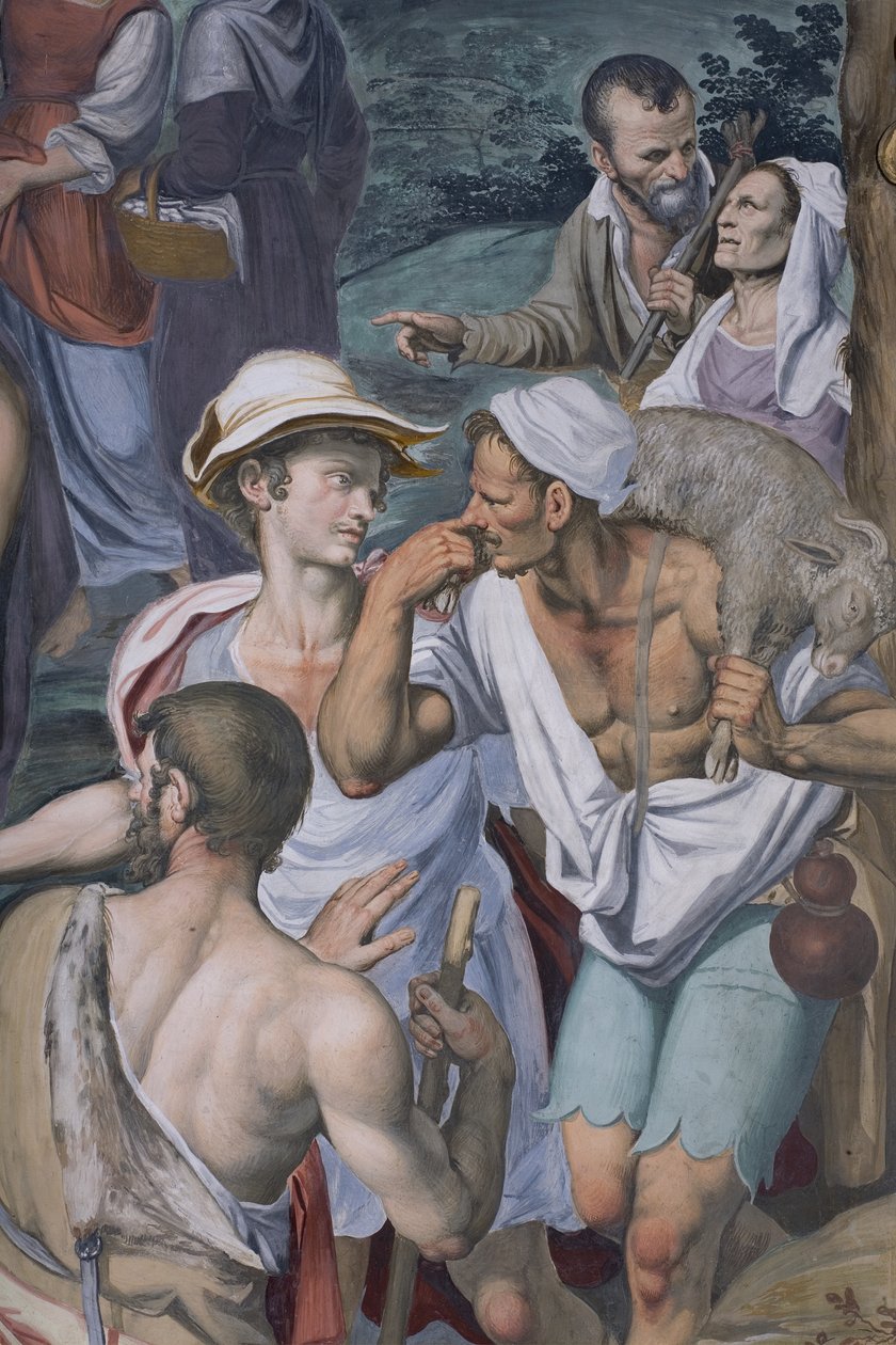 عشق الرعاة ، 1578-1582 (تفاصيل 3497111) بواسطة سيموني فينيزيانو بيترزانو