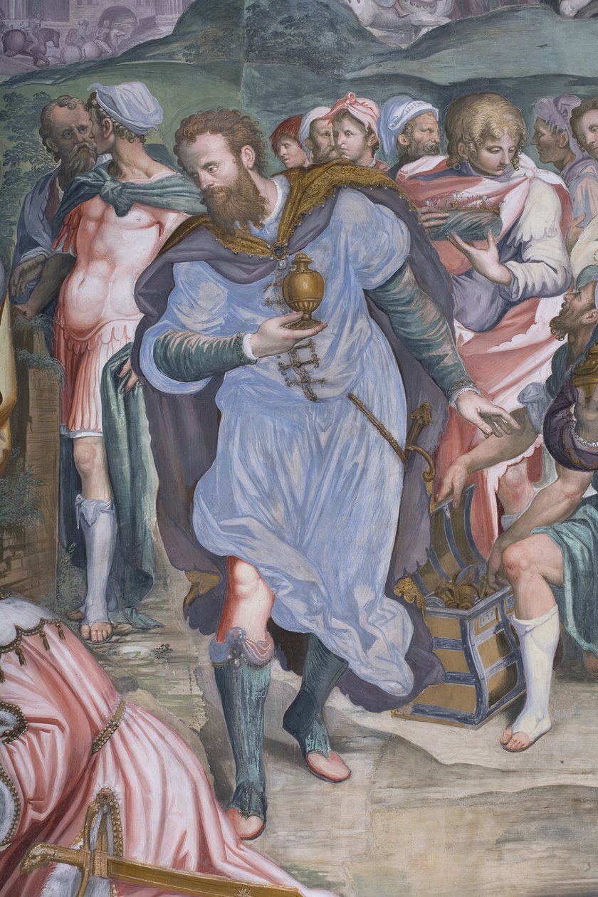 عشق المجوس ، الكاهن ، 1578-82 (تفاصيل 3497103) بواسطة سيموني فينيزيانو بيترزانو