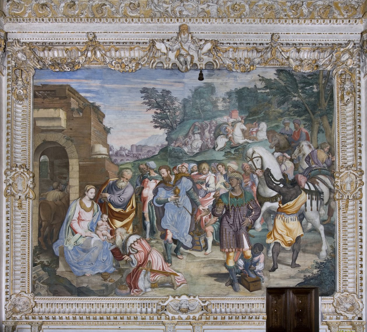 عشق المجوس ، الكاهن ، 1578-1582 بواسطة سيموني فينيزيانو بيترزانو