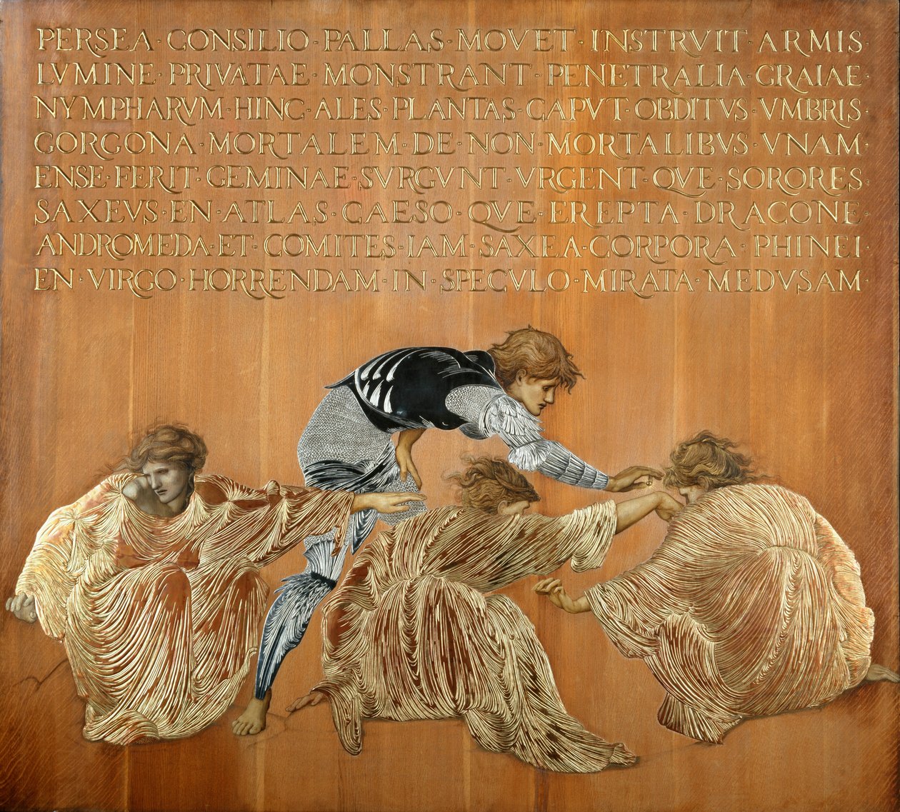 "Perseus and the Graiae" ، ١٨٧٧ بواسطة السير إدوارد كولي بيرن جونز