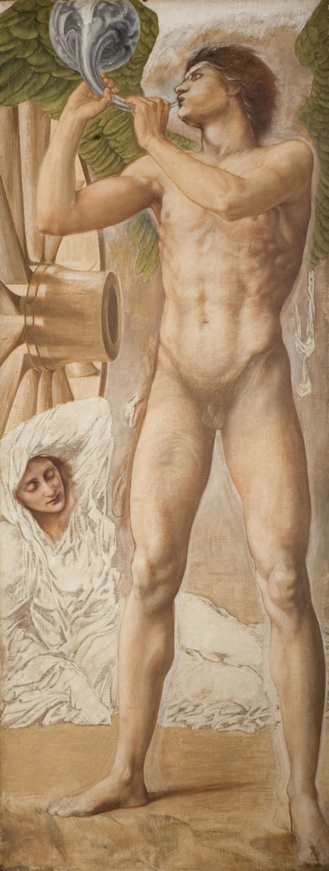 Troy Triptych - دراسة الشهرة التي أطاحت بالثروة ، ١٨٧٥. بواسطة السير إدوارد كولي بيرن جونز