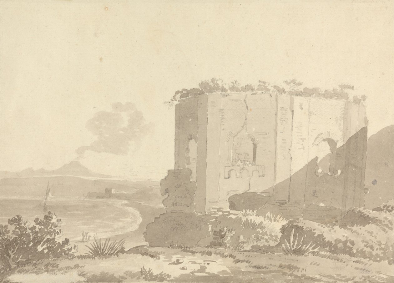 معبد فينوس الاثنين 18 مارس 1782 بواسطة السير جورج هولاند بومونت البارون السابع