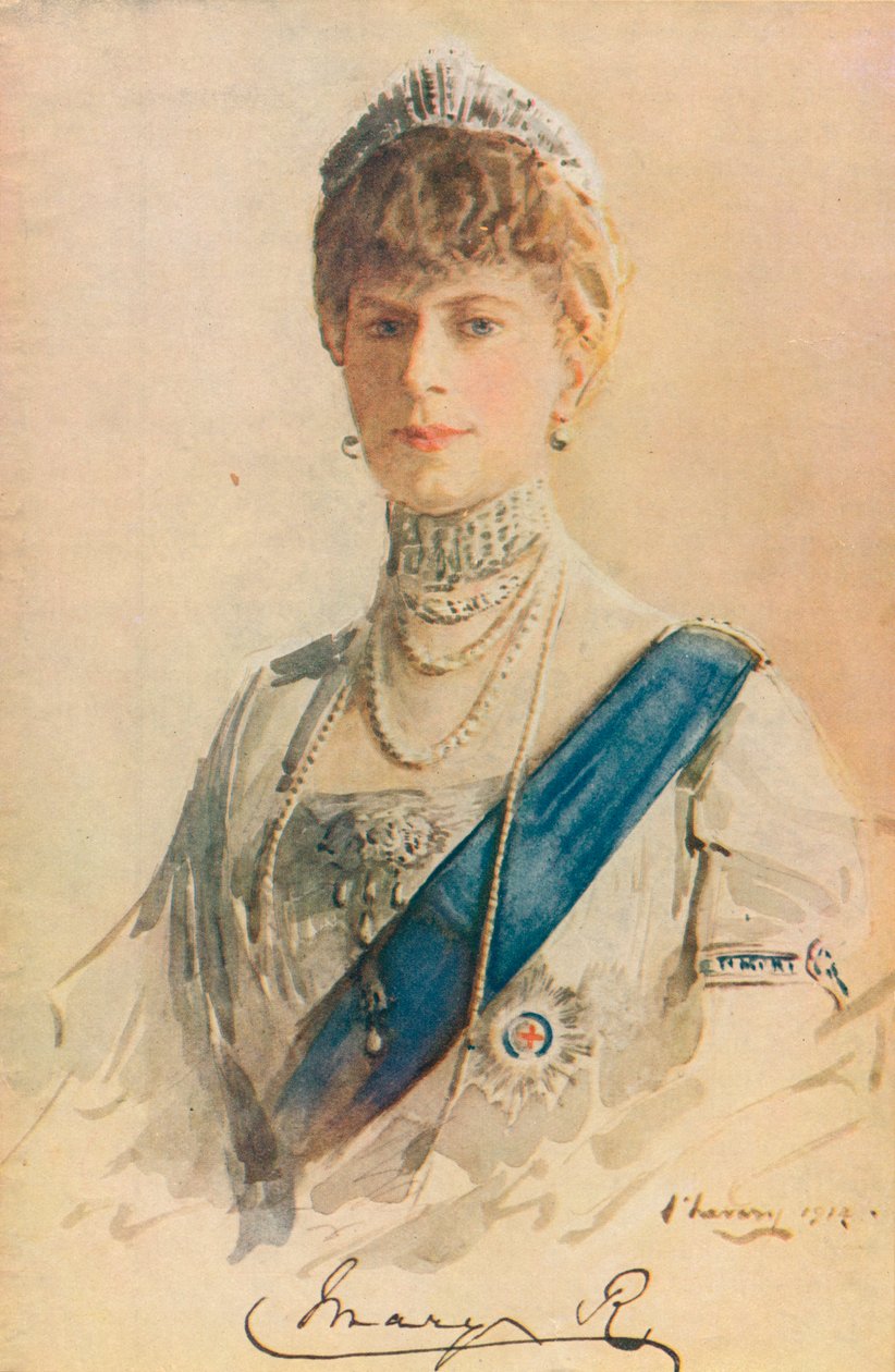 جلالة الملكة ماري ، 1867-1953 ، 1913 بواسطة السير جون لافري