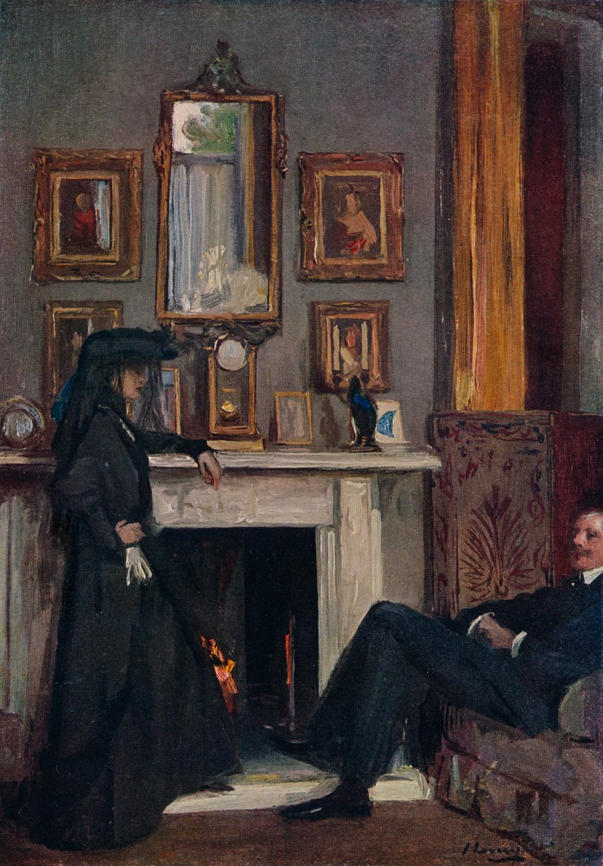 غرفة الرسم الرمادي ، طنجة ، 1911 ، 1914 بواسطة السير جون لافري