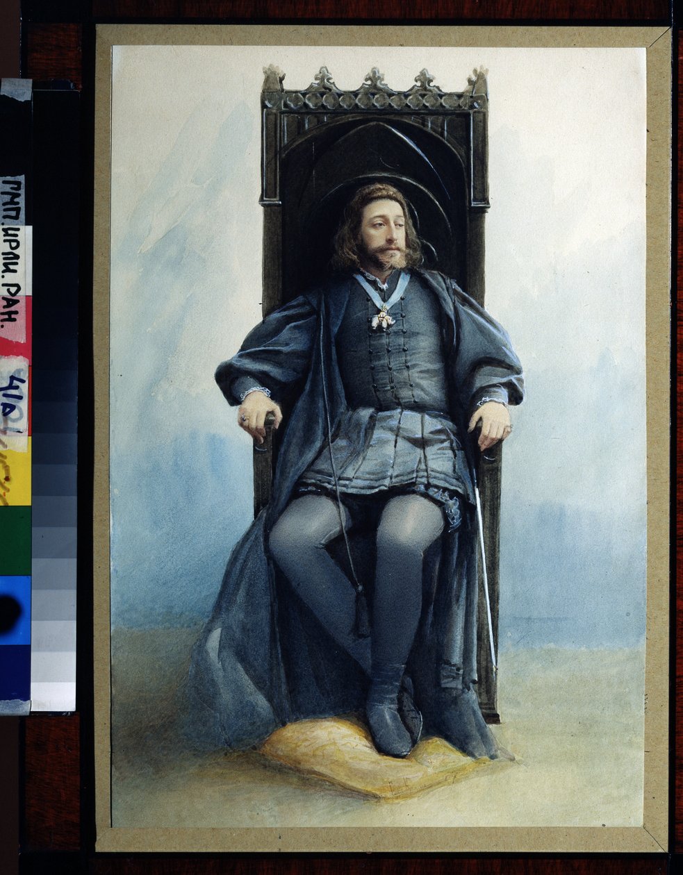 لو غراند دوك كونستانتين كونستانتينوفيتش رومانوف (1858-1915) ، dans le role d