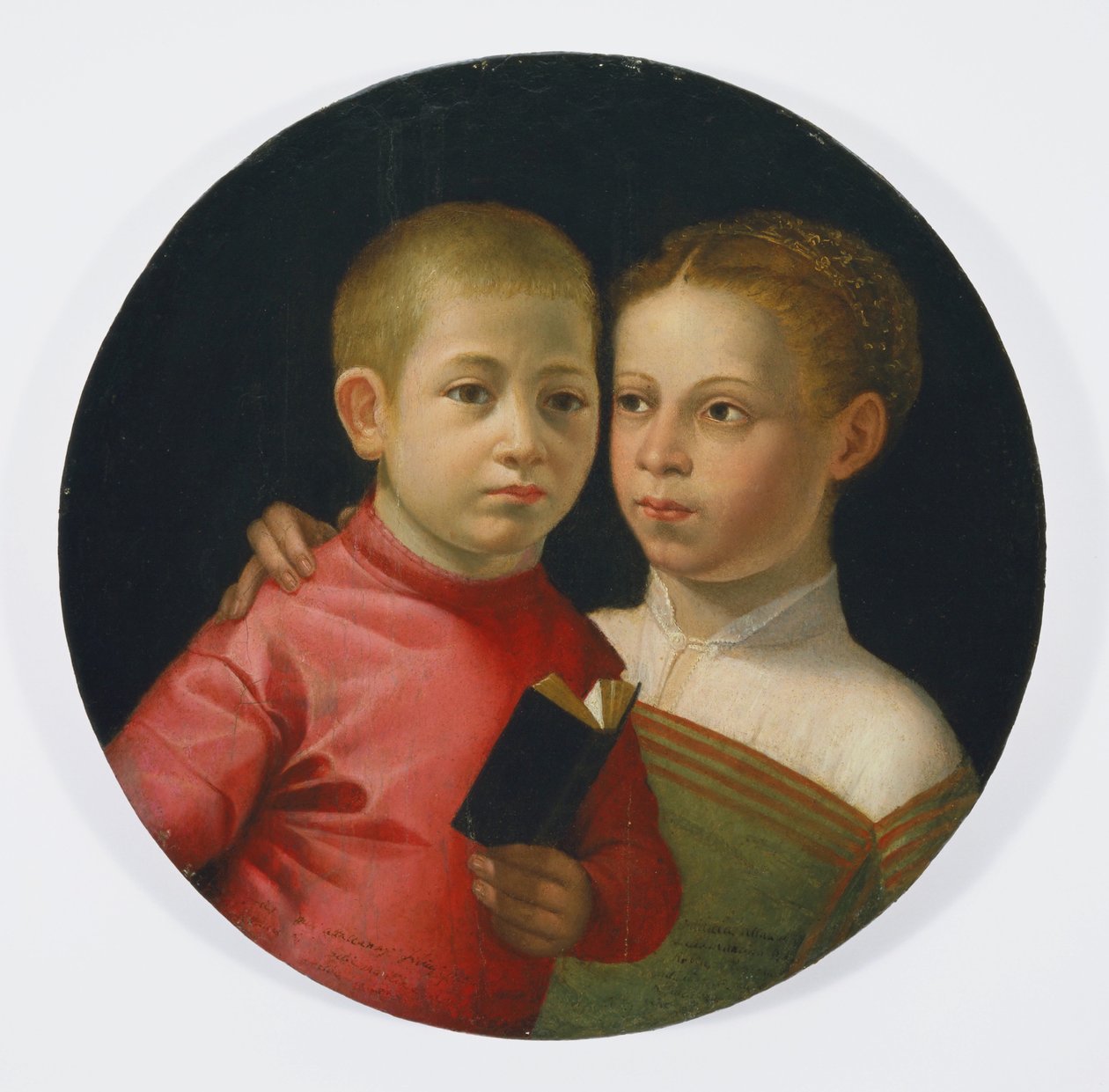صورة مزدوجة لصبي وفتاة من عائلة Attavanti ، c.1580 بواسطة سوفونيسبا أنجويسولا