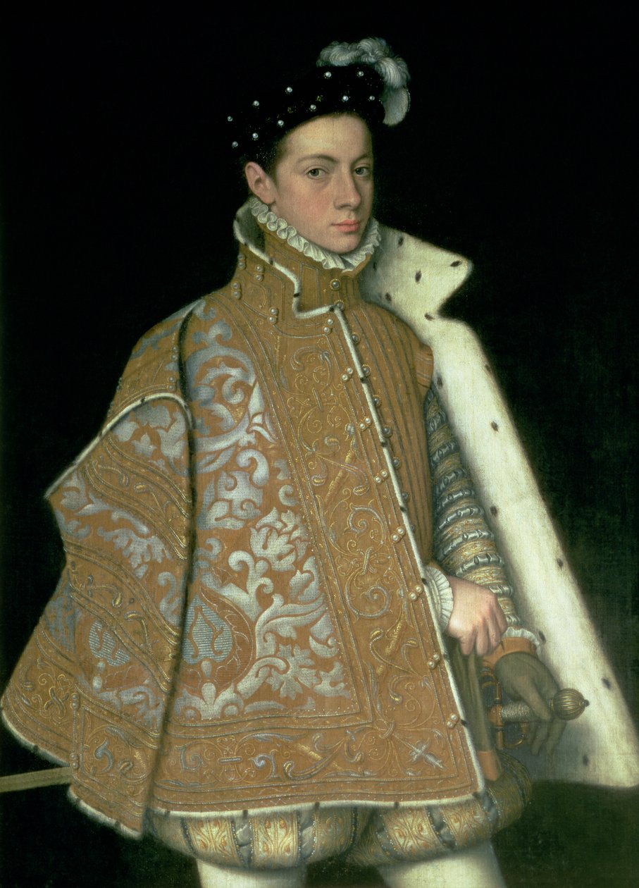 اليساندرو فارنيسي (1546-92) ، حاكم هولندا لاحقًا (1578-86) ، نجل مارغريت بارما (1522-1586) وأوتافيو فارنيس ، دوق بارما (1520-86) ، ج .1561 بواسطة سوفونيسبا أنجويسولا