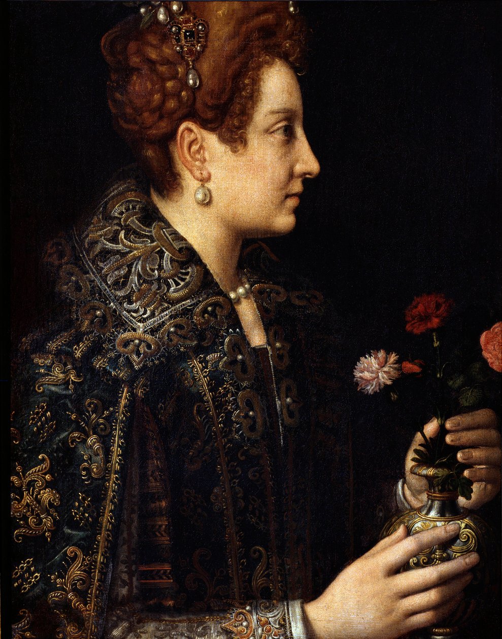 صورة أنثى ، c1550-1620 بواسطة سوفونيسبا أنجويسولا