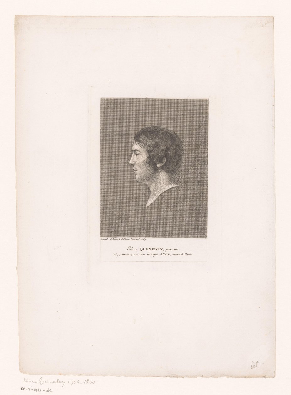 Portret van Edme Quenedey بواسطة سليمان ليوتاود