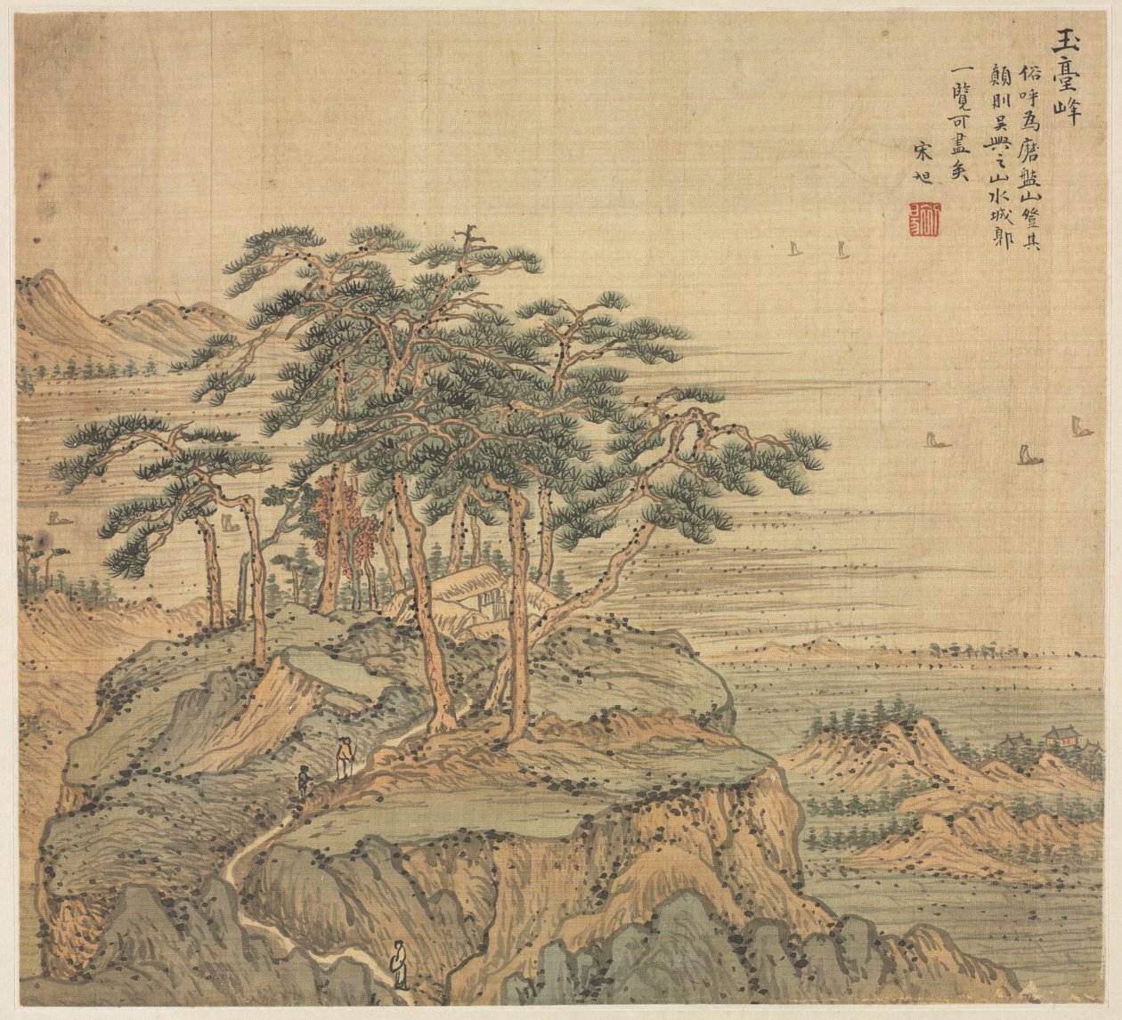 Yutai Peak Jade Terrace Peak ، 1500s. بواسطة سونغ شو
