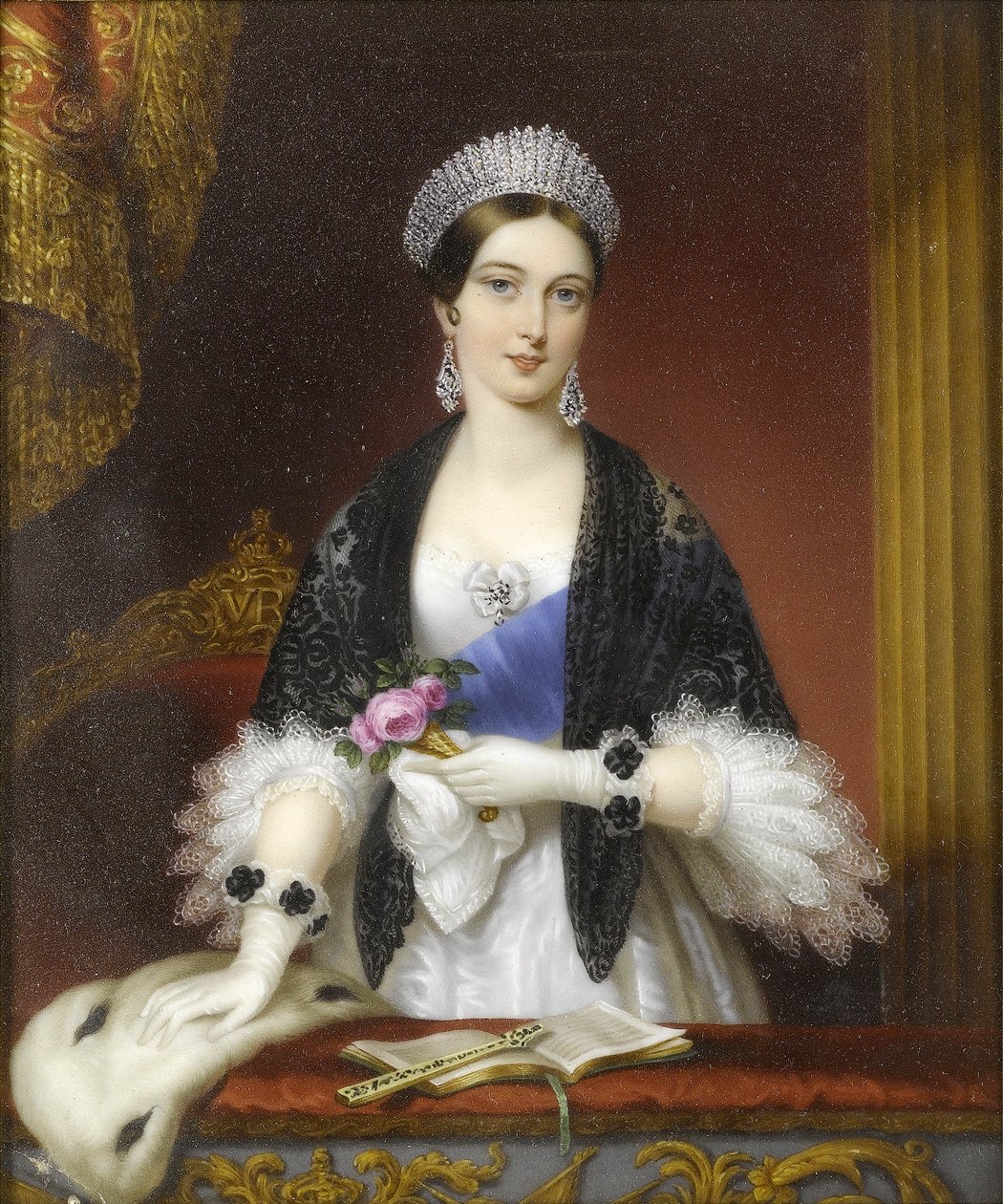 الملكة فيكتوريا في الصندوق الملكي في مسرح Drury Lane في نوفمبر 1837 - لينارد ، صوفي بواسطة صوفي لينارد