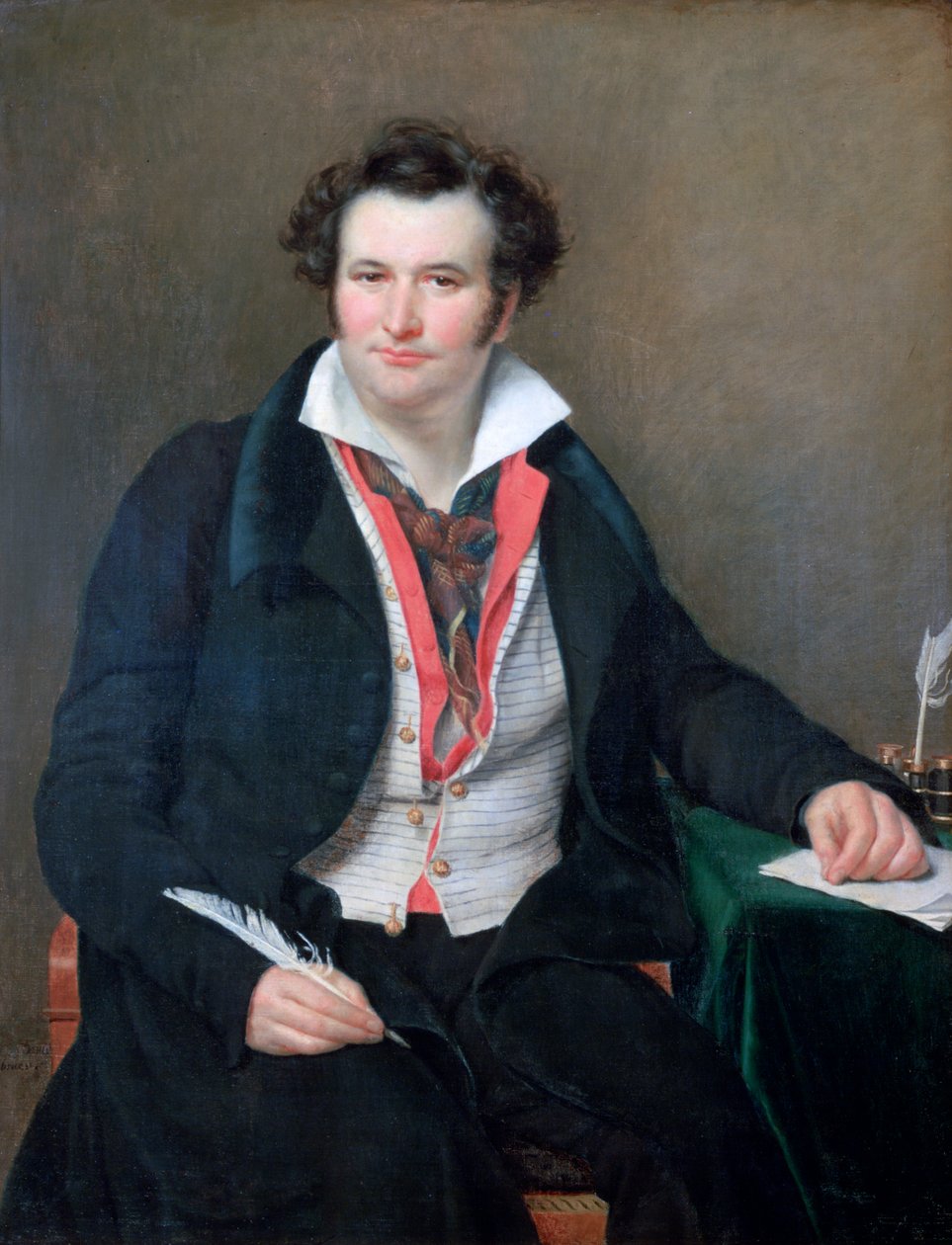 صورة برنارد وولف ، c1823 بواسطة صوفي رود
