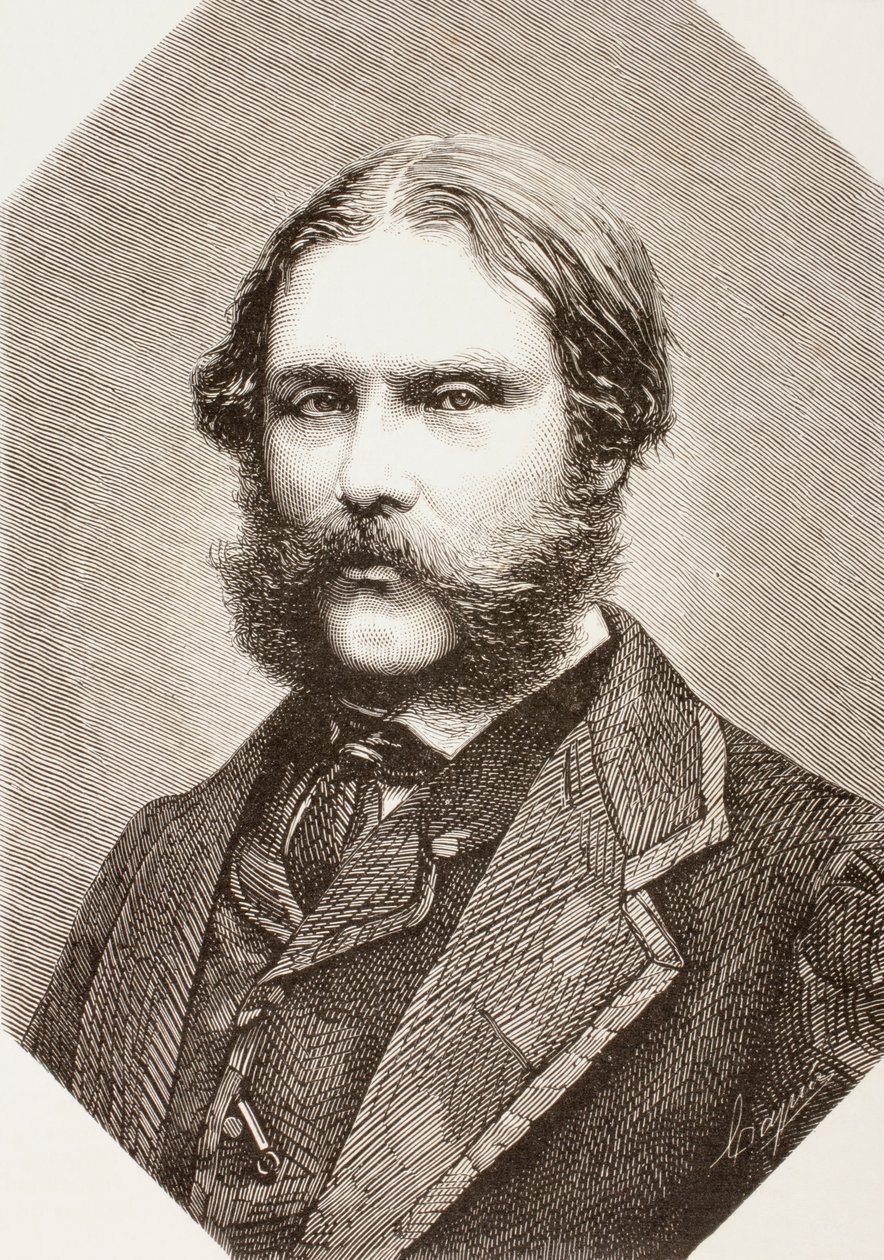 فرانسيس فوك ، من "المتحف العالمي" ، نقش عليه توماس كارلوس كابوز (1834-1899) ، نشر عام 1862 بواسطة المدرسة الاسبانية