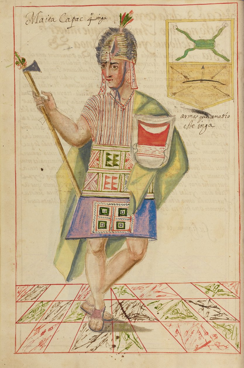 مايتا كاباك ، 1616 بواسطة المدرسة الاسبانية