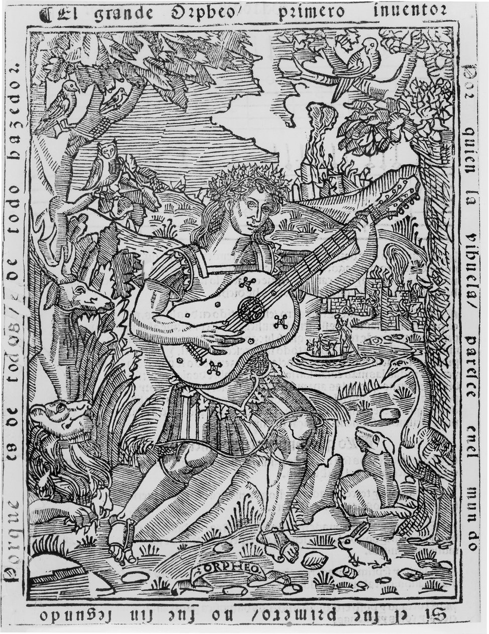 Orpheus عزف الموسيقى بواسطة المدرسة الاسبانية