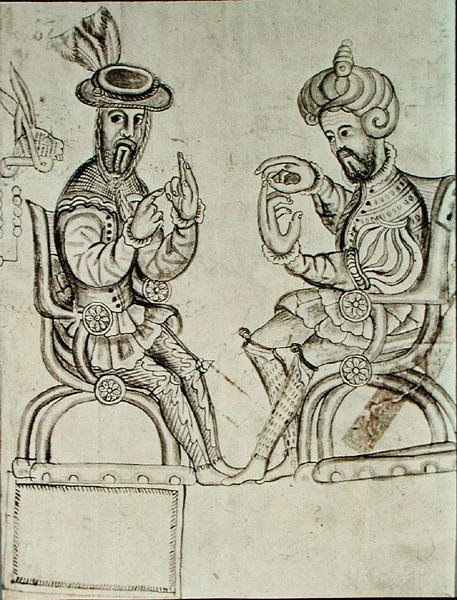 نسخة طبق الأصل من صفحة من مجلد مخطوطة Yanhuitlan (طباعة حجرية) بواسطة المستعمرة الاسبانية (بعد)