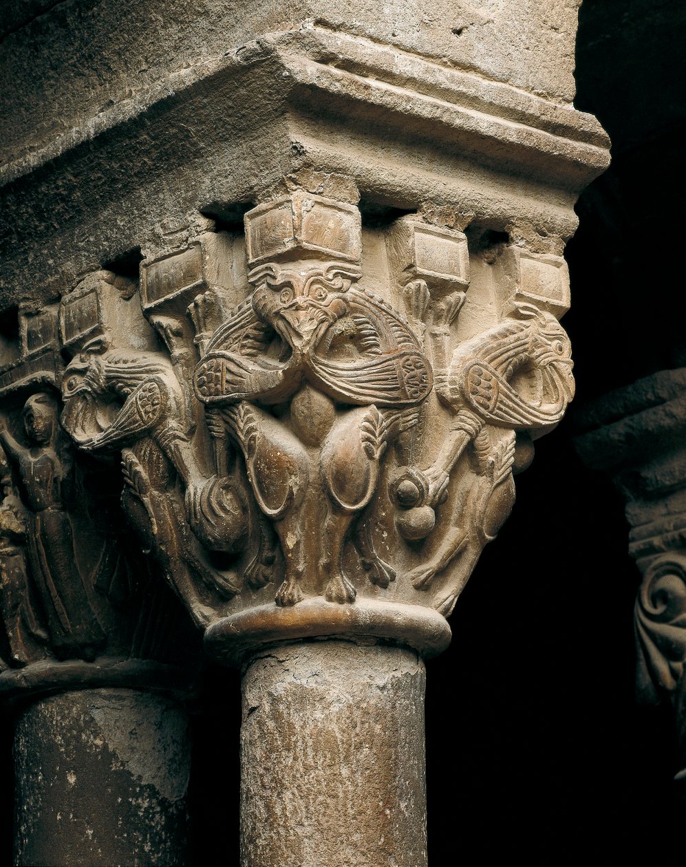 Capital of a column, from the Church of Santa Maria de l