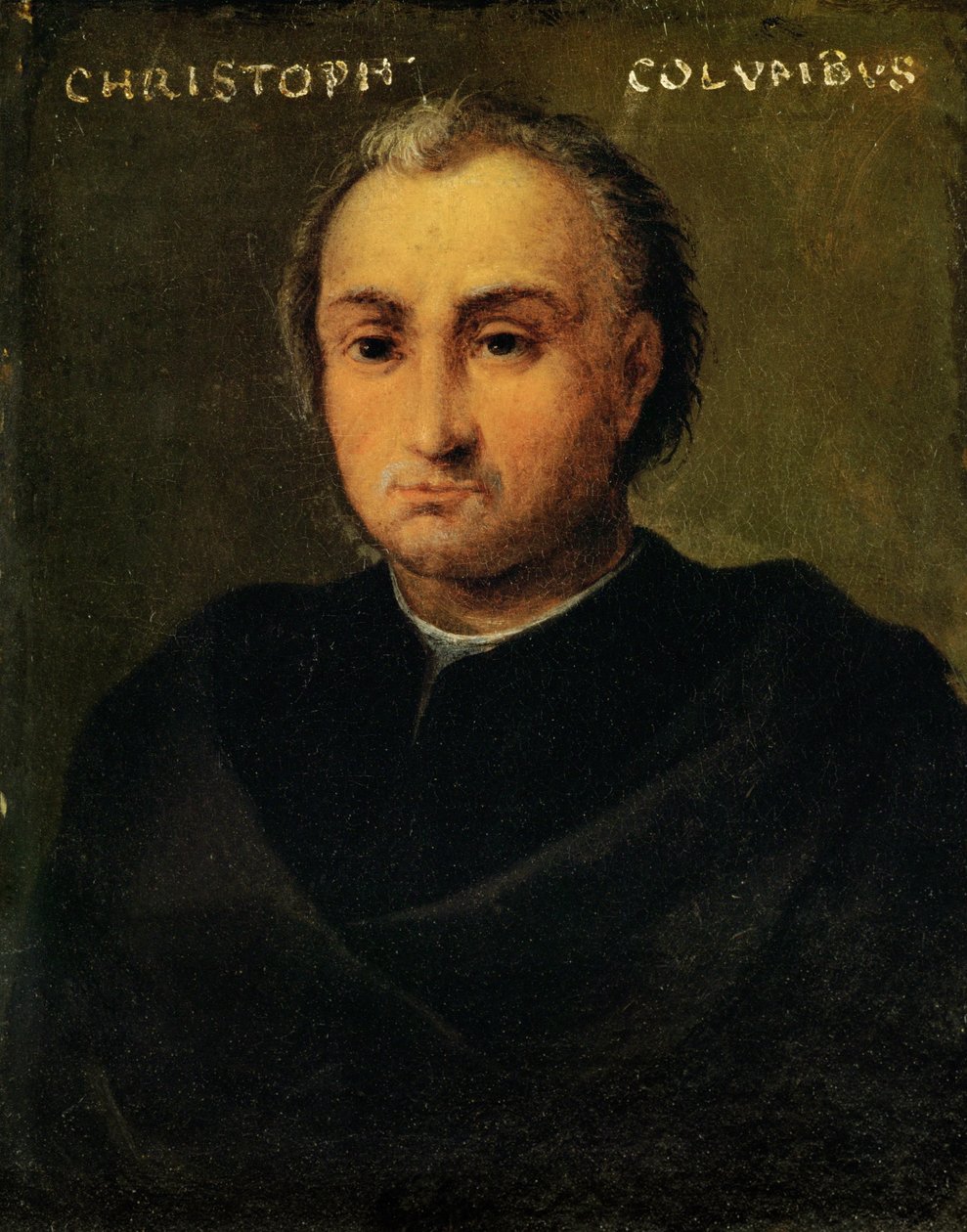 كريستوفورو كولومبوس، مكتشف كريستوفورو كولومبوس بواسطة المدرسة الاسبانية