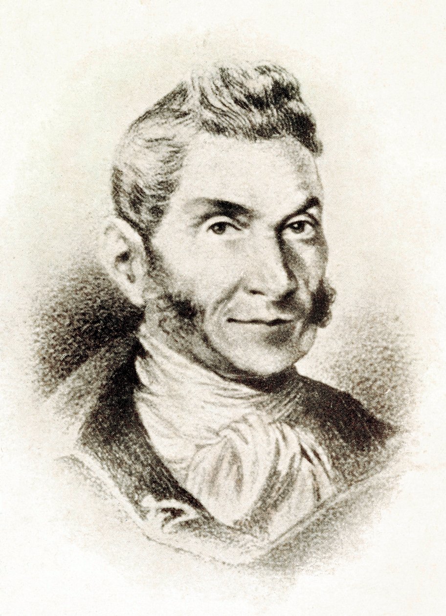 "صورة بارتولومي خوسيه غالاردو بلانكو (1776-1852) ، مفكر إسباني" القرن التاسع عشر (الطباعة الحجرية) بواسطة المدرسة الاسبانية