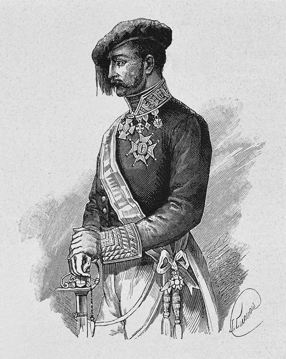 صورة للجنرال كارليست توماس زومالاكاريغي (1788-1835) بواسطة المدرسة الاسبانية
