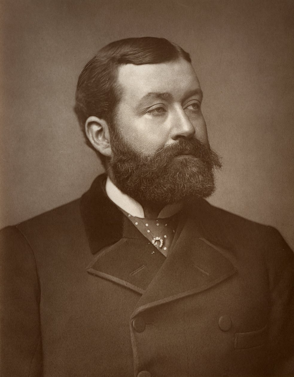 جورج روبرت سيمز ، صحفي بريطاني ، شاعر ، كاتب مسرحي وروائي ، 1884 بواسطة شركة سانت جيمس للتصوير الفوتوغرافي