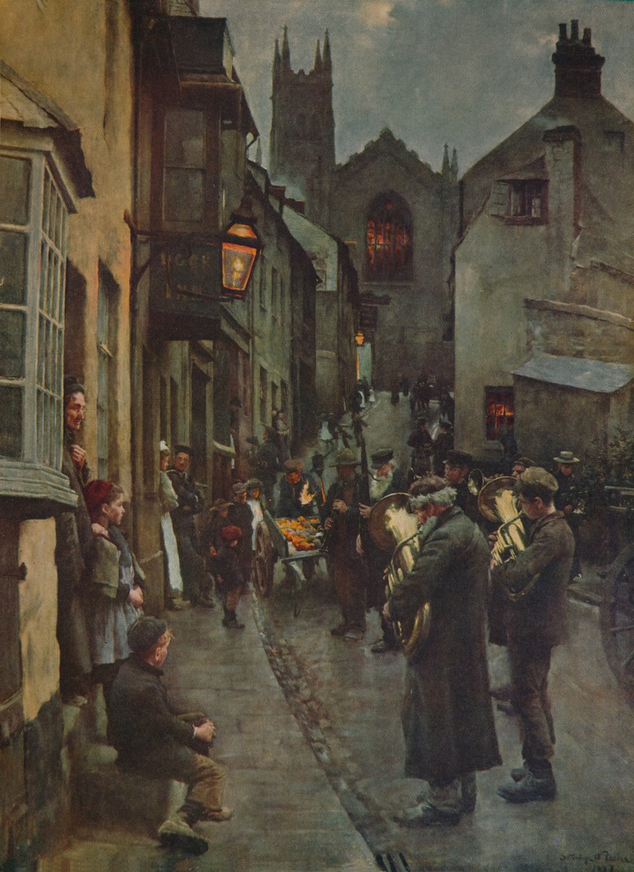 عشية عيد الميلاد ، c1915 بواسطة إليزابيث أديلا ستانهوب فوربس