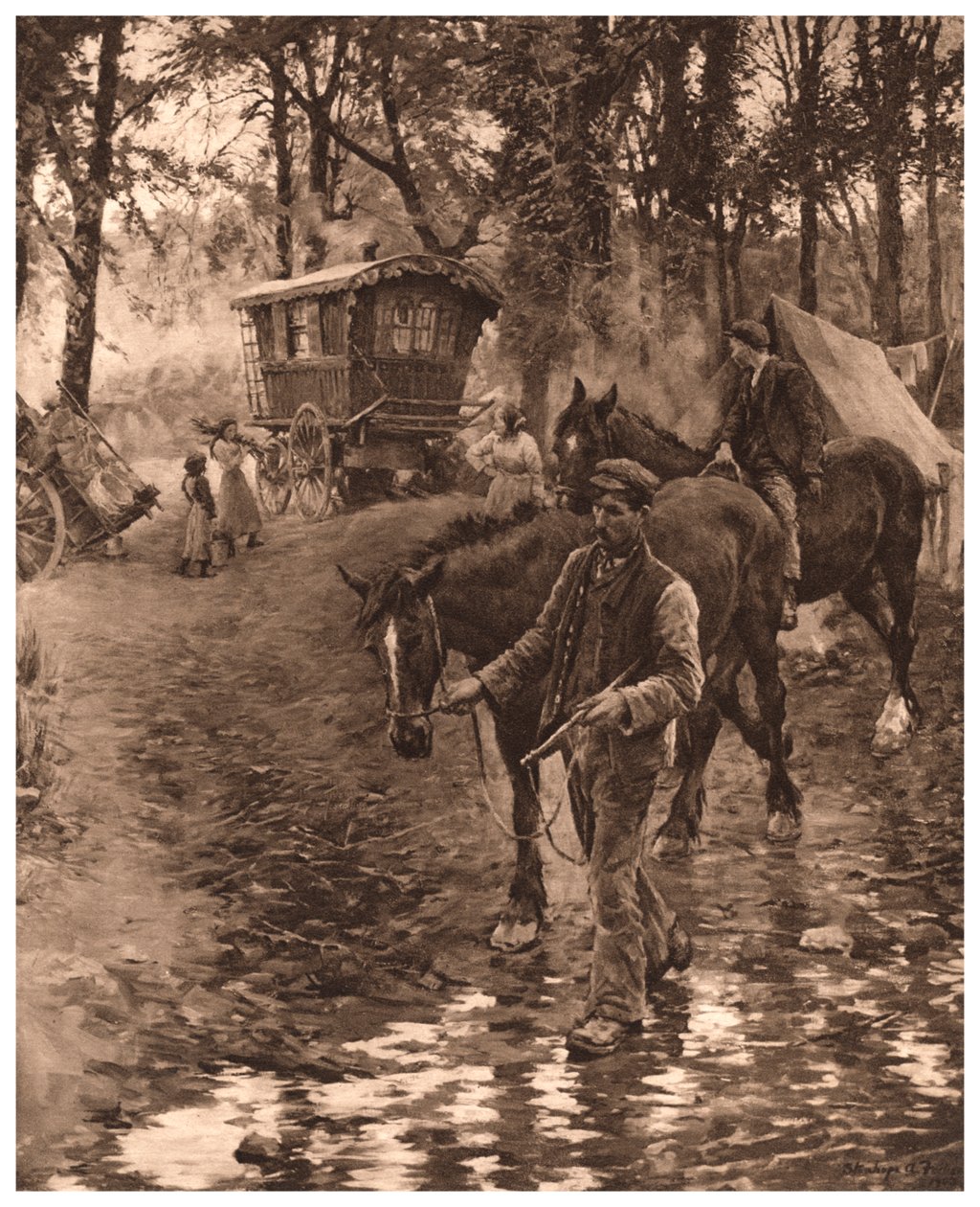 البدو ، 1903. بواسطة إليزابيث أديلا ستانهوب فوربس