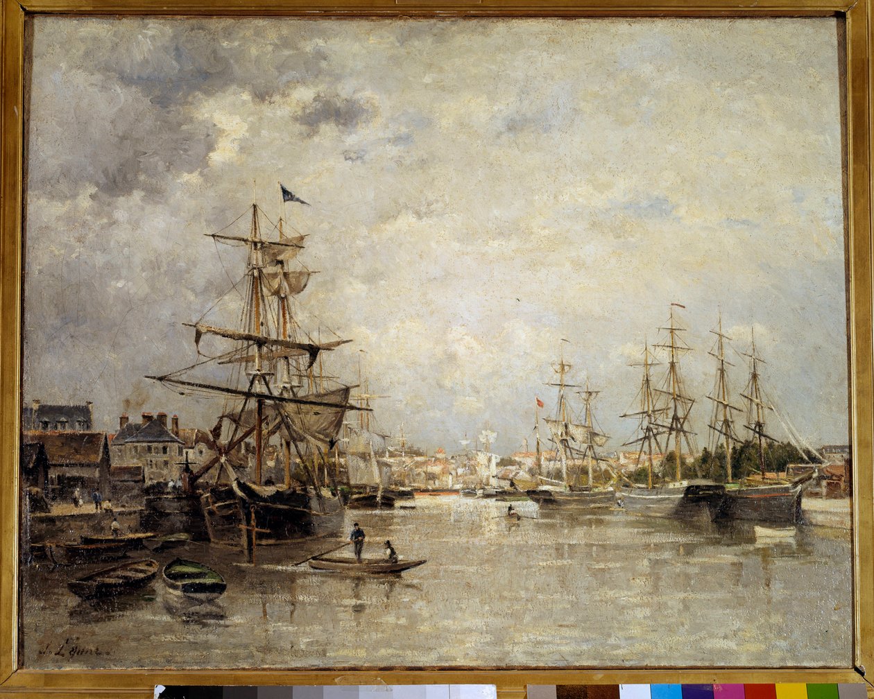 لو بورت دي كاين لوحة لستانيسلاس ليبين (1835-1892) 1859 صن. 0،72x0،91 م باريس ، متحف أورسيه بواسطة ستانيسلاس فيكتور إدوارد لبين