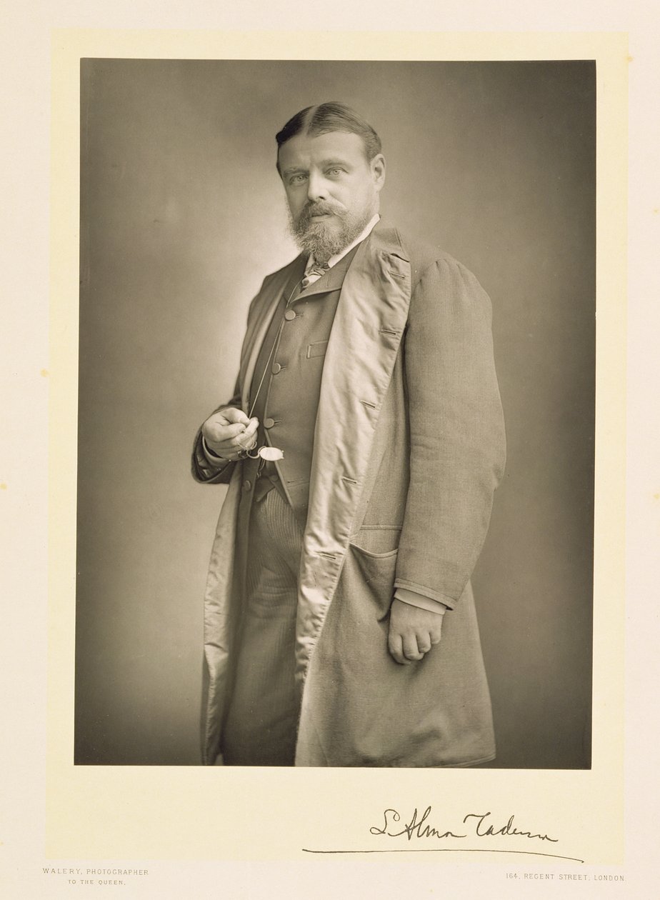 السير لورنس ألما تاديما (1836-1912) ، رسام ، صورة شخصية بواسطة ستانيسلاوس والري