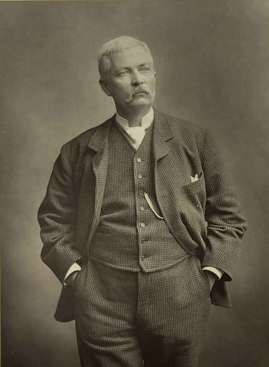السير هنري مورتون ستانلي (1841-1904) ، مستكشف ، صورة شخصية بواسطة ستانيسلاوس والري