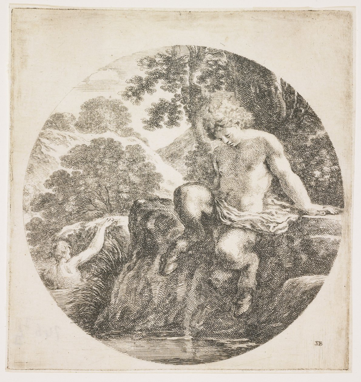 The Satyr Satyr ، 1656 بواسطة ستيفانو ديلا بيلا