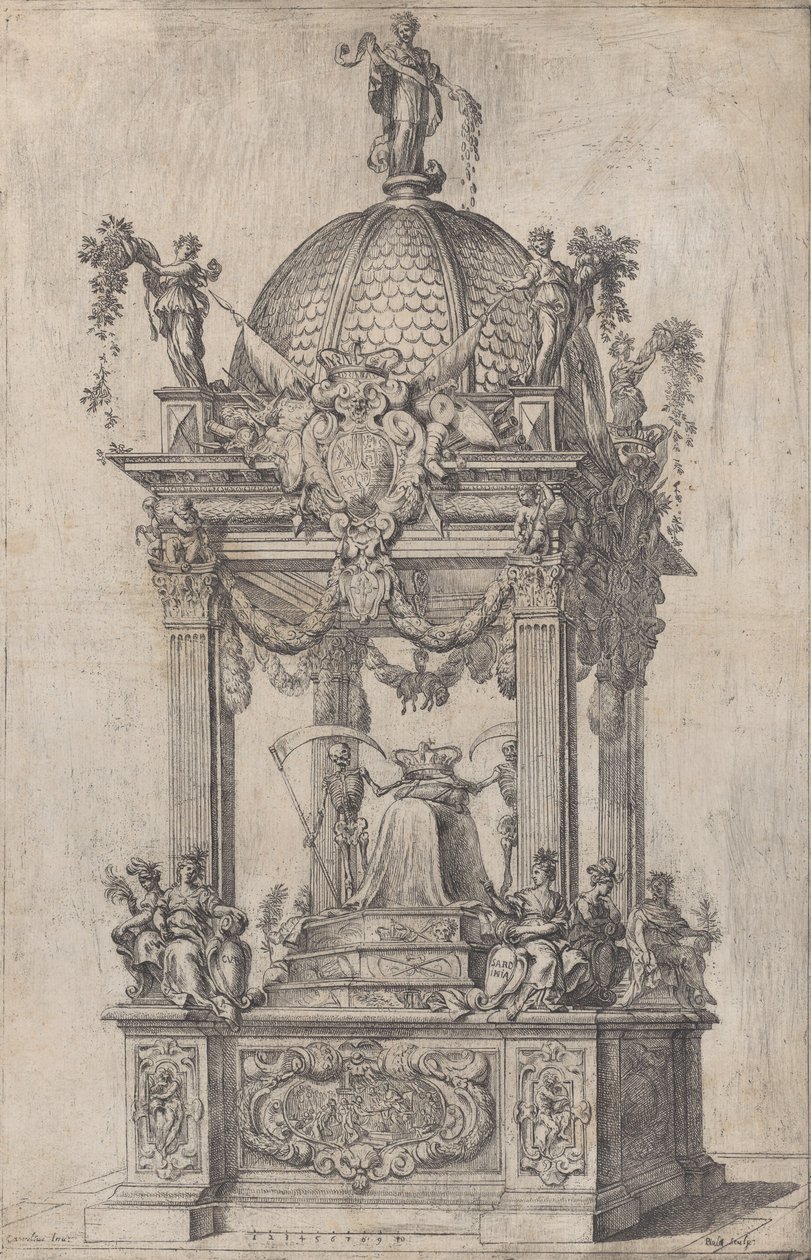 ال كاتافالكي فيليب الرابع ملك إسبانيا ، كاليفورنيا. 1665 بواسطة ستيفانو كاموجلي
