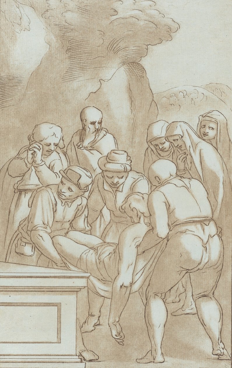 القبر ، كاليفورنيا. 1780. بواسطة ستيفانو موليناري