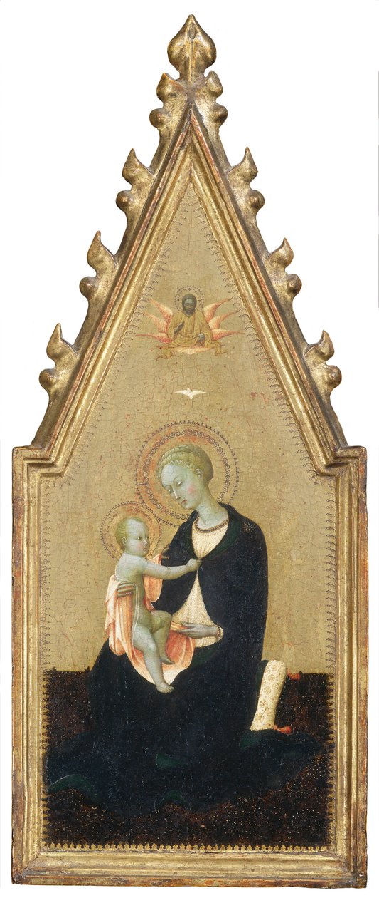 مادونا من التواضع ، c.1435-40 (درجة الحرارة على اللوحة) بواسطة ستيفانو ساسيتا