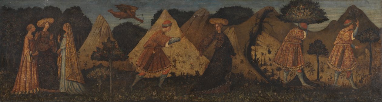 أبولو ودافني ، c.1430 بواسطة ستيفانو دانتونيو دي فاني