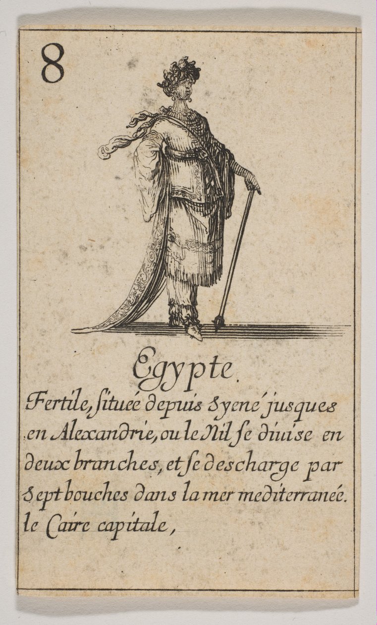 مصر ، 1644. بواسطة ستيفانو ديلا بيلا